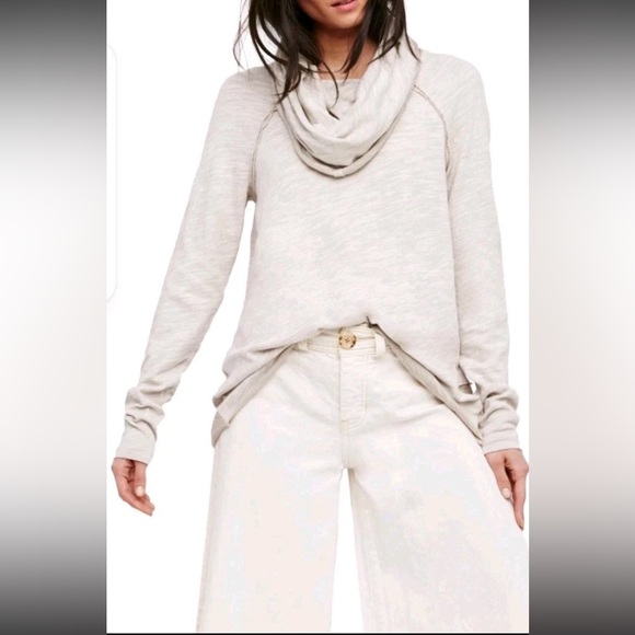 Free People Sweaters - Free People Beach Cocoon Cowl Neck Pullover